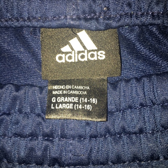 Navy blue adidas sweatpants - Picture 4 of 4